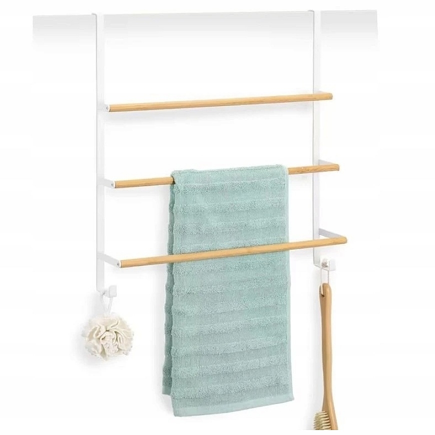 ZELLER Towel Rack for Doors, 51 x 56 cm – 4