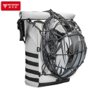 MotoWolf melnā MB3B mugursoma ar integrētu ūdens pudeli, 21 L MotoWolf melnā MB3B mugursoma ar integrētu ūdens pudeli, 21 L