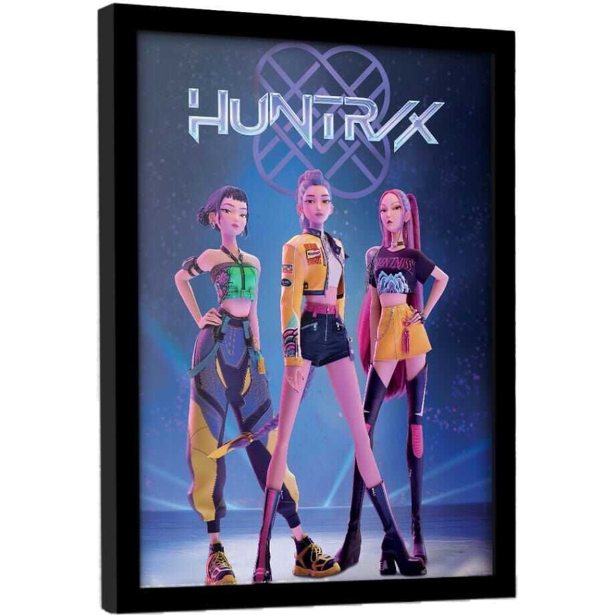 Pyramid KPop Demon Hunters rāmju drukāts attēls – 2