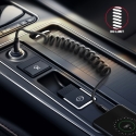Axagon Data and charging USB 2.0 cable 1.1 m long. PD 60W, 3A. Black twisted. USB kabelis 1,1 m USB Axagon Data and charging USB 2.0 cable 1.1 m long. PD 60W, 3A. Black twisted. USB kabelis 1,1 m USB