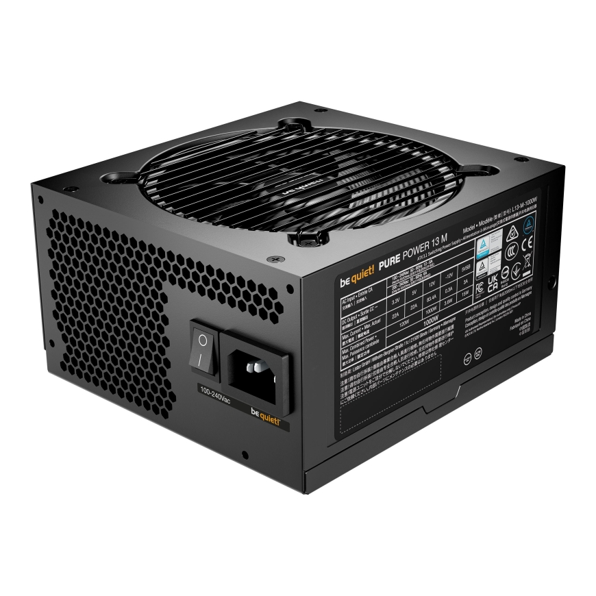 be quiet! Pure Power 13 M | 1000W блок питания 20+4 pin ATX ATX Черный – 3