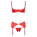 Cottelli Red Bra Set 80B/M Cottelli Red Bra Set 80B/M