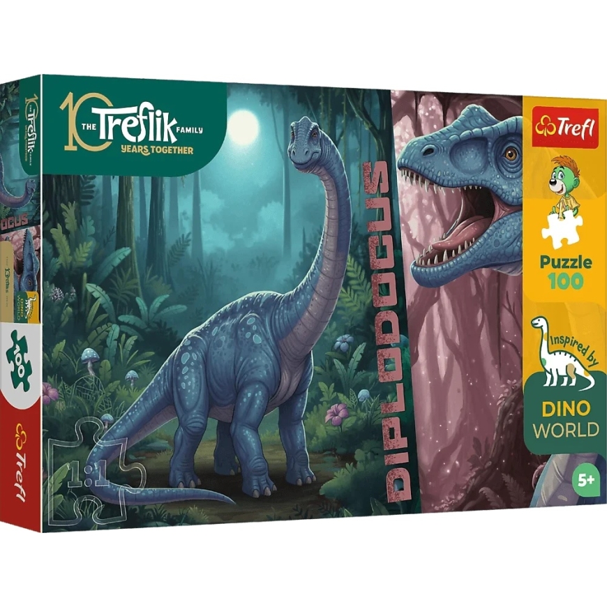 Trefl Puzzle 100 pcs - Diplodocus