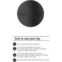 Vive By Shots Vive Vibrator-Zosia - Classic G-Spot Rabbit - Black