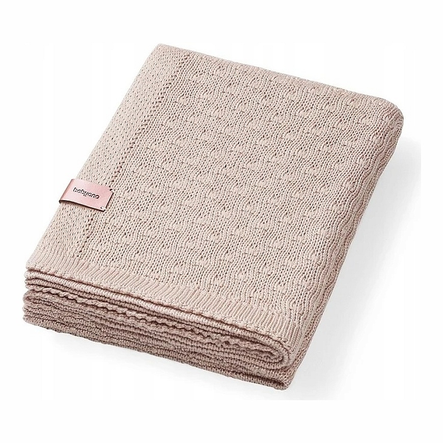 Baby Ono knitted bamboo brown blanket 1673/03 1673/03
