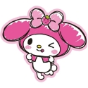 Sanrio Hello Kitty My Melody 3D cushion