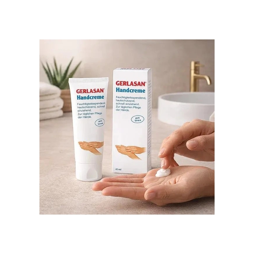 Gehwol, Gerlasan, Urea, Kosteuttava, Käsivoide, 40 ml Naisille – 4