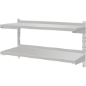 Yato ADJUSTABLE WALL SHELF WITH DOUBLE RAIL 1000X300X350MM Yato ADJUSTABLE WALL SHELF WITH DOUBLE RAIL 1000X300X350MM