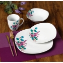 Affek Design LEA LAVENDER pietų rinkinys, 16 dalių, 370 ml puodelis / 500 ml dubuo, 17/19,5/25,5 cm Affek Design LEA LAVENDER pietų rinkinys, 16 dalių, 370 ml puodelis / 500 ml dubuo, 17/19,5/25,5 cm