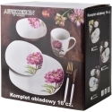 Affek Design LEA LAVENDER õhtusöögikomplekt, 16 tükki, 370 ml tass / 500 ml kauss, 17/19,5/25,5 cm Affek Design LEA LAVENDER õhtusöögikomplekt, 16 tükki, 370 ml tass / 500 ml kauss, 17/19,5/25,5 cm