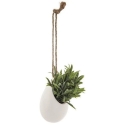 Atmosphera Artificial Plant in Decorative Pot, Hanging with String, 13 cm Atmosphera Artificial Plant in Decorative Pot, Hanging with String, 13 cm