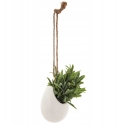 Atmosphera Artificial Plant in Decorative Pot, Hanging with String, 13 cm Atmosphera Artificial Plant in Decorative Pot, Hanging with String, 13 cm