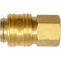 Toya Sa Poland Quick Connector Brass - Socket | 1/4" Female Thread (YT-24092) Toya Sa Poland Quick Connector Brass - Socket | 1/4" Female Thread (YT-24092)