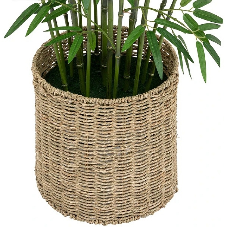 Artificial bamboo with a woven pot FTRON, Ø 90 x 150 cm – 3