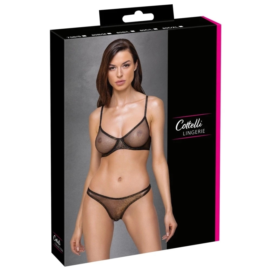 Cottelli seksualus 2 dalių komplektas BH Set Shaped 75B/S – 2
