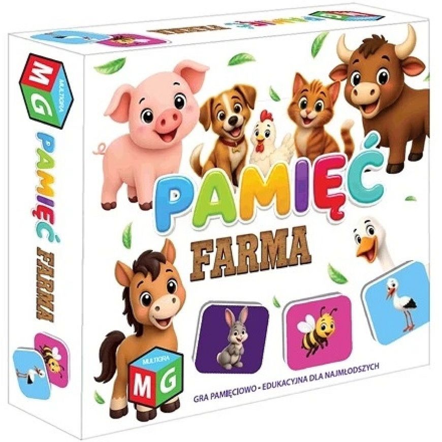 Multigra Muisti- ja Kehityspeli "Memory Farm 30113".