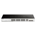 D-Link DGS-1210-28 Управляемый L2/L2+ 1U Черный