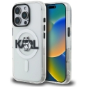 "Karl Lagerfeld IML Choupette Sketch Logo MagSafe" case for "iPhone 16 Pro" – transparent "Karl Lagerfeld IML Choupette Sketch Logo MagSafe" case for "iPhone 16 Pro" – transparent
