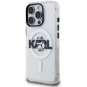 "Karl Lagerfeld IML Choupette Sketch Logo MagSafe" case for "iPhone 16 Pro" – transparent "Karl Lagerfeld IML Choupette Sketch Logo MagSafe" case for "iPhone 16 Pro" – transparent