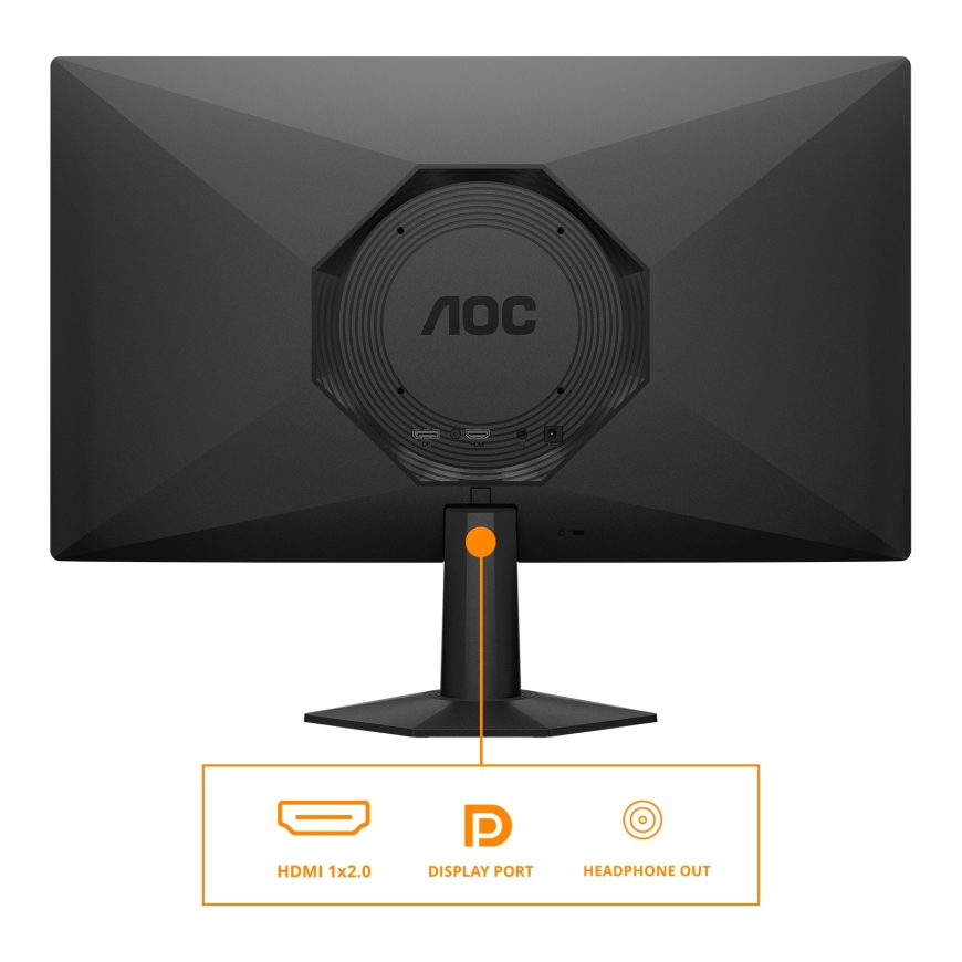 AOC 24G50F tietokoneen litteä näyttö 60,5 cm (23.8") 1920 x 1080 pikseliä Full HD LED Musta – 4
