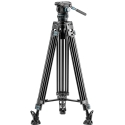 Videoteline - Fotopro DV 5A Raskas nestepää, tukee 10 kg, enimmäiskorkeus 193 cm, musta Videoteline - Fotopro DV 5A Raskas nestepää, tukee 10 kg, enimmäiskorkeus 193 cm, musta