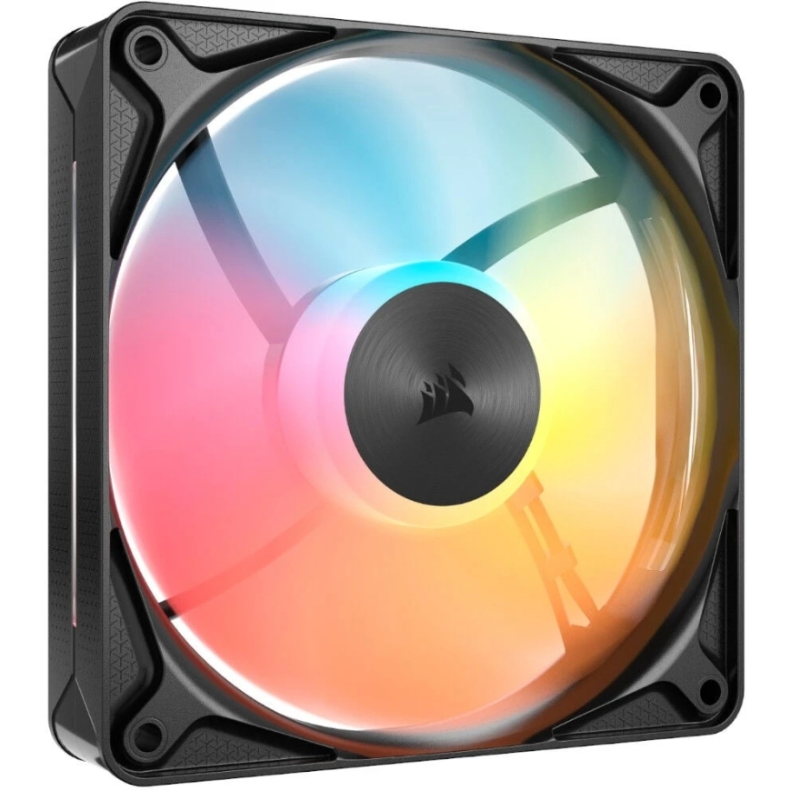 Corsair RS120 II ARGB 120mm Fan, PWM, ARGB - Juodas