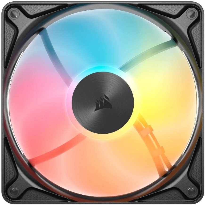 Corsair RS120 II ARGB 120mm -tuuletin, PWM, ARGB - Musta – 2