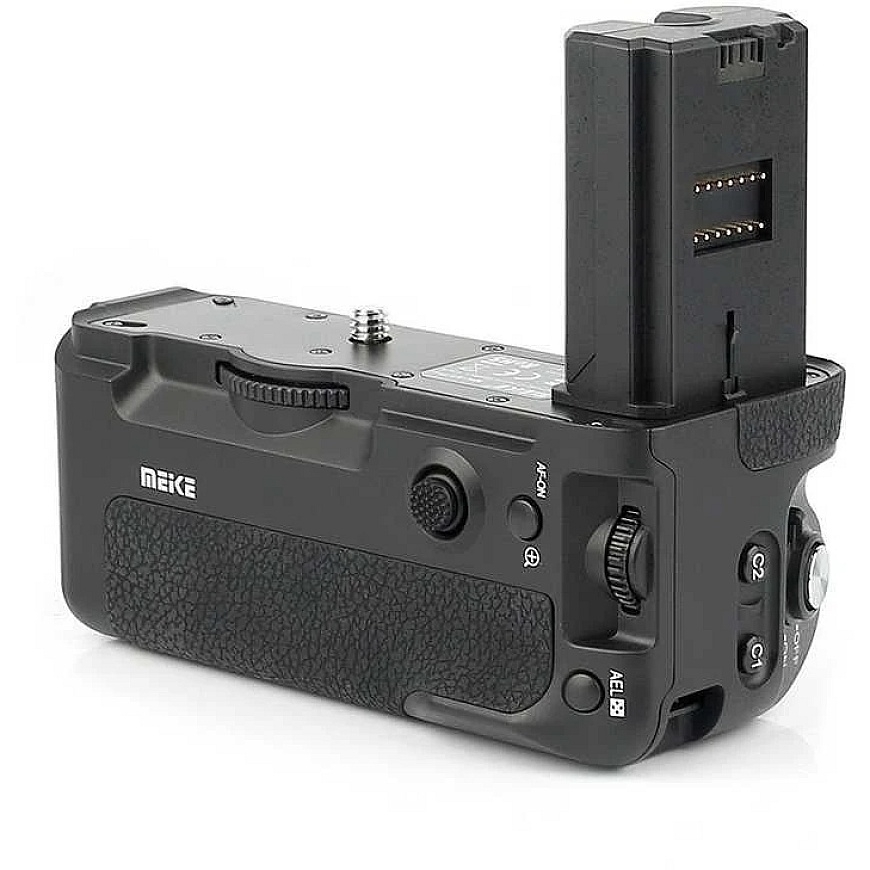 Kamera - Akumulatora rokturis Meike VG C3EM Sony A9, A7 III, A7R III, Divi NP-FZ100 – 2
