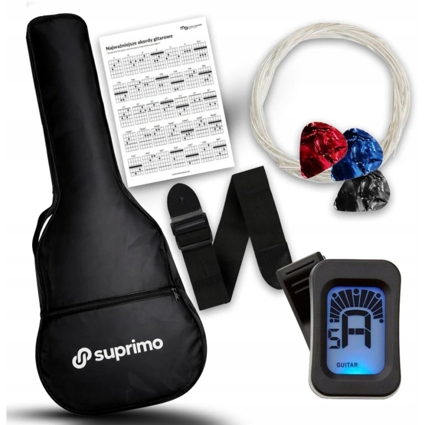 Carruzzo SUPRIMO JRA SET BB akustiline kitarr 1/4 blueburst – 3