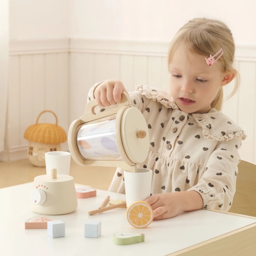 Tooky Toys TOOKY TOY kitchen blender with accessories 18 pieces – 2