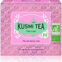 Brown House Tea Kusmi Tea - Žalias rose BIO 20 Tea Bags Brown House Tea Kusmi Tea - Žalias rose BIO 20 Tea Bags
