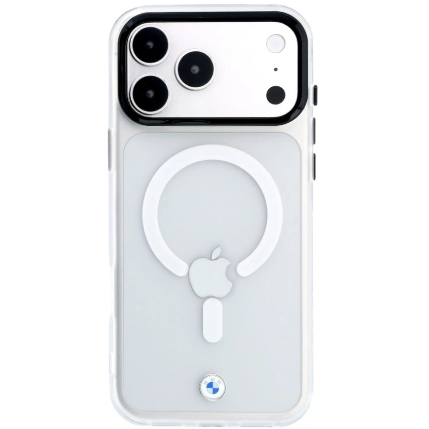 BMW Sign Frosted IML & Metal Logo MagSafe-suojakuori iPhone 18 Pro Max / 17 Pro Max - Kirkas – 4