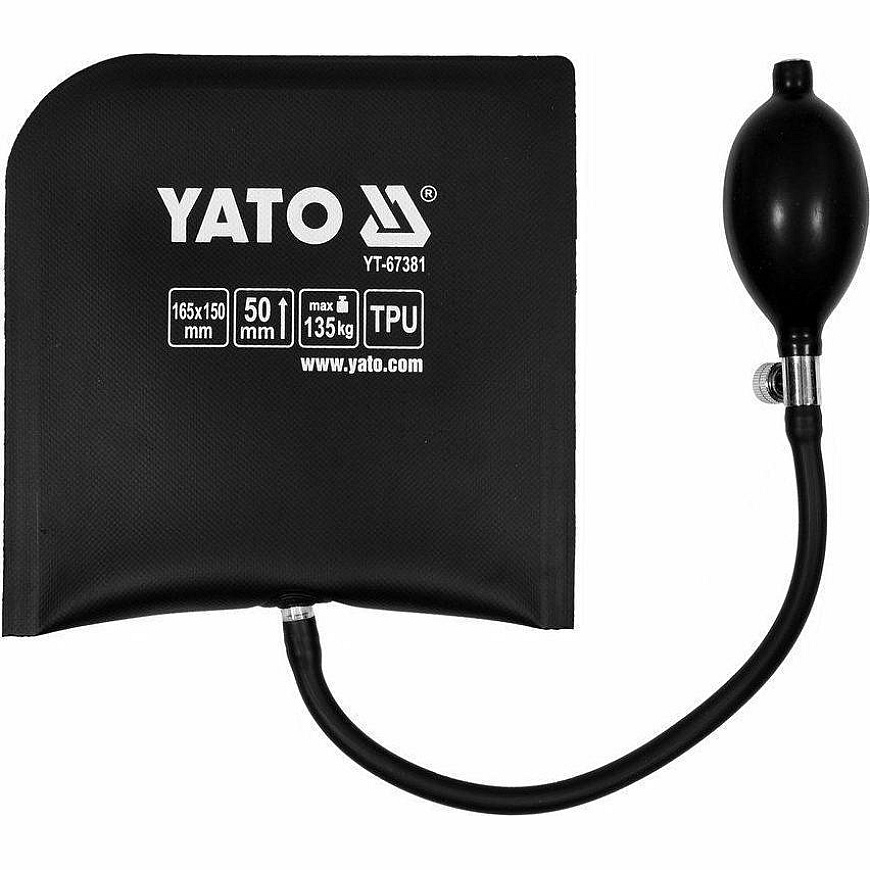 Yato PNEUMATIC MOUNTING HEAD, DIMENSIONS 165 X 150 MM, CAPACITY 135 KG