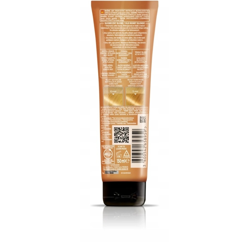 Garnier Olia Gloss Sunny Gaišiem Matiem Krāsošanas Maska-Tonik 150ml – 2