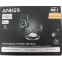IŠPARDUOTA. Prime Wireless Charging Station Qi2.2 25W belaidis krovimas (3-in-1, MagGo, AirCool, Dock Stand) PSU pridėtas, juoda IŠPARDUOTA. Prime Wireless Charging Station Qi2.2 25W belaidis krovimas (3-in-1, MagGo, AirCool, Dock Stand) PSU pridėtas, juoda