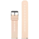 "Pacific U27" rubber watch strap – light pink/silver – 20 mm "Pacific U27" rubber watch strap – light pink/silver – 20 mm