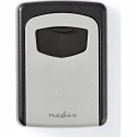 Nedis KEYCC01GY Safe Wall Safe Aluminum Black, Silver Nedis KEYCC01GY Safe Wall Safe Aluminum Black, Silver