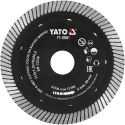Yato TURBO DIAMOND 115MM DIMANTS, KERAMIKAS GRIEŠANAI Yato TURBO DIAMOND 115MM DIMANTS, KERAMIKAS GRIEŠANAI