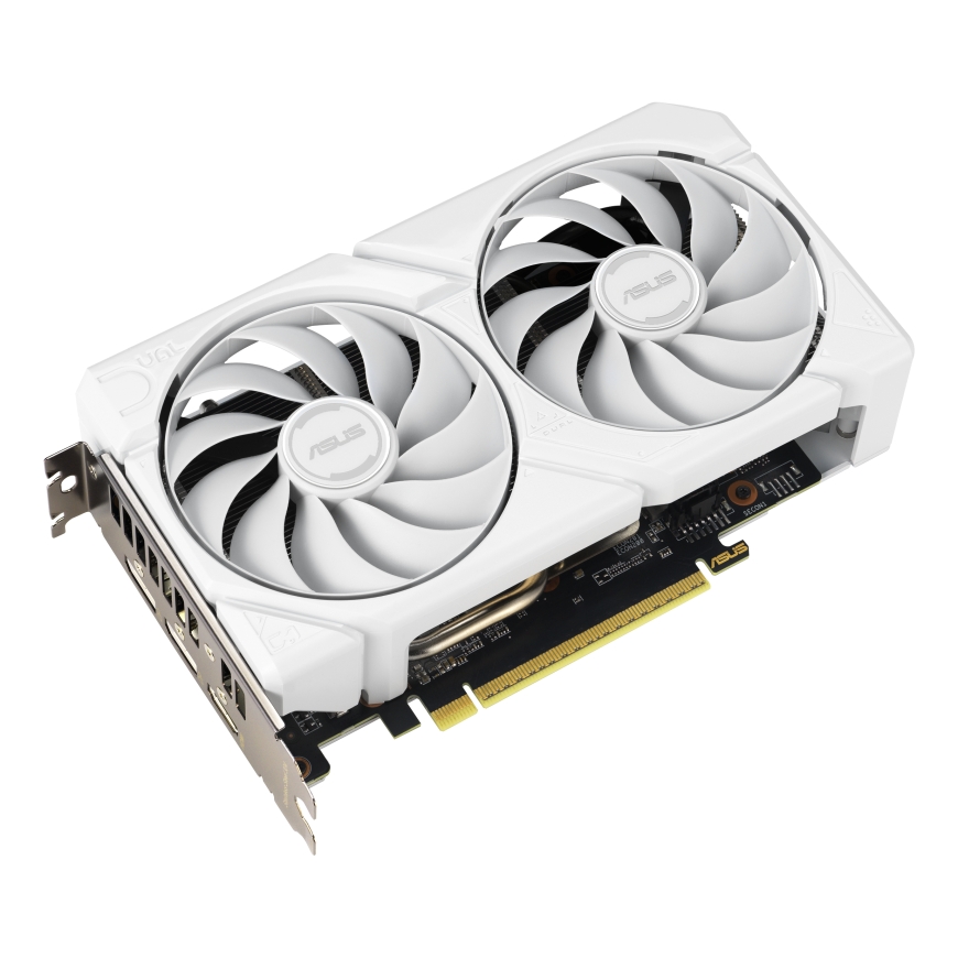 ASUS Dual -RX9060XT-16G-WHITE AMD Radeon RX 9060 XT 16 GB GDDR6 – 3