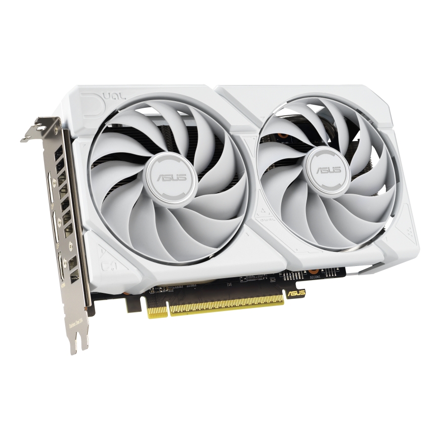 ASUS Dual -RX9060XT-16G-WHITE AMD Radeon RX 9060 XT 16 GB GDDR6 – 4