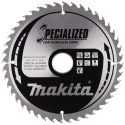 Puulohkolaikka MAKITA 190x30x1,45mm 44T 23° Puulohkolaikka MAKITA 190x30x1,45mm 44T 23°