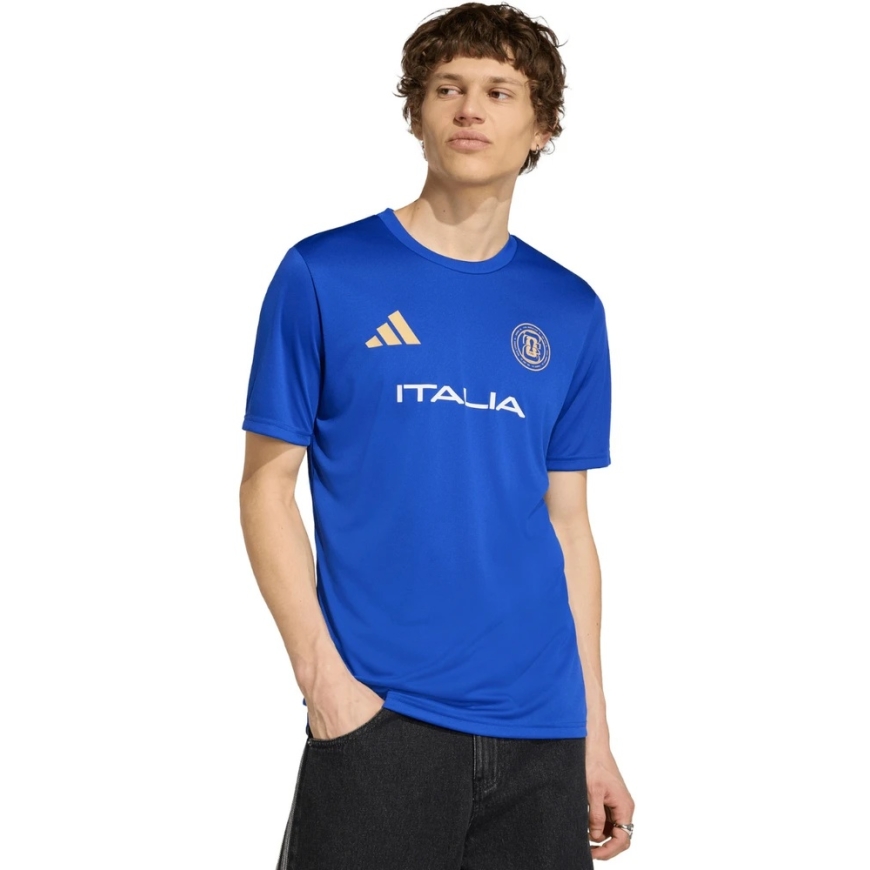 Vīriešu adidas Italy 26 Jersey t-krekls zils KH2306 (XL)