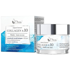 Ava Laboratorium Aqua Boost Collagen x10 öökreemimask 50ml