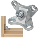 OEM Mööbli Nurgaliit 20x18mm kattega - valge - Mööblihoidja - Nurgatoe OEM Mööbli Nurgaliit 20x18mm kattega - valge - Mööblihoidja - Nurgatoe