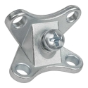 OEM Kaluste Kulmaliitos 20x18mm kannella - valkoinen - Kalustetuki - Kulmatuki OEM Kaluste Kulmaliitos 20x18mm kannella - valkoinen - Kalustetuki - Kulmatuki