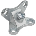 OEM Furniture Corner Joint 20x18mm with Cap - White - Furniture Holder - Corner Support OEM Furniture Corner Joint 20x18mm with Cap - White - Furniture Holder - Corner Support