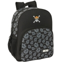 Safta School Backpack One Piece Pirates Black 32 x 38 x 12 cm Safta School Backpack One Piece Pirates Black 32 x 38 x 12 cm