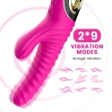 B seeria Joy B seeria Joy Bunny Vibrator Multifunktsionaalne 22 cm 2x9 režiimid
