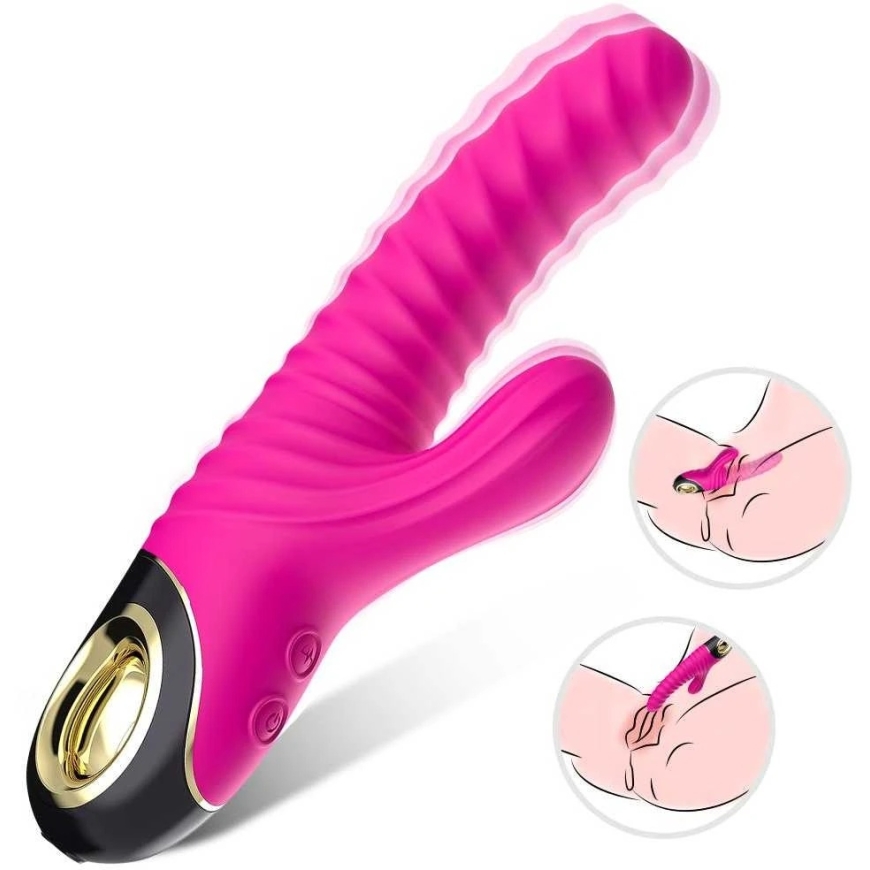Серия B Joy B серий Joy Bunny Вибратор многофункциональный 22 см 2x9 режимов – 3