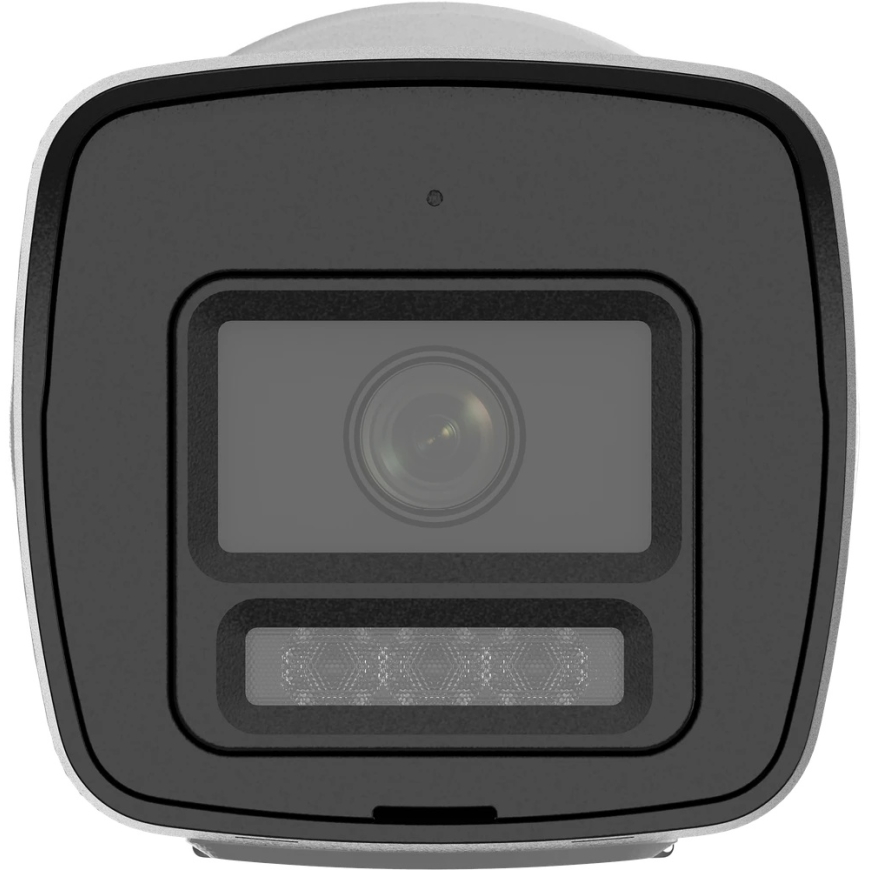 „HiLook“ kulkos formos objektyvas IPC-B180HAP-LUF/SL F2.8 (balta, 8 MP, 30 m IR, 30 m LED, garsinis signalas) – 2